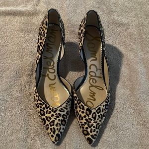 Sam Edelman Jari d’Orsay Leopard Pumps